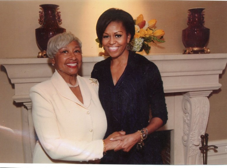 Michelle Obama & Margo Bouchet